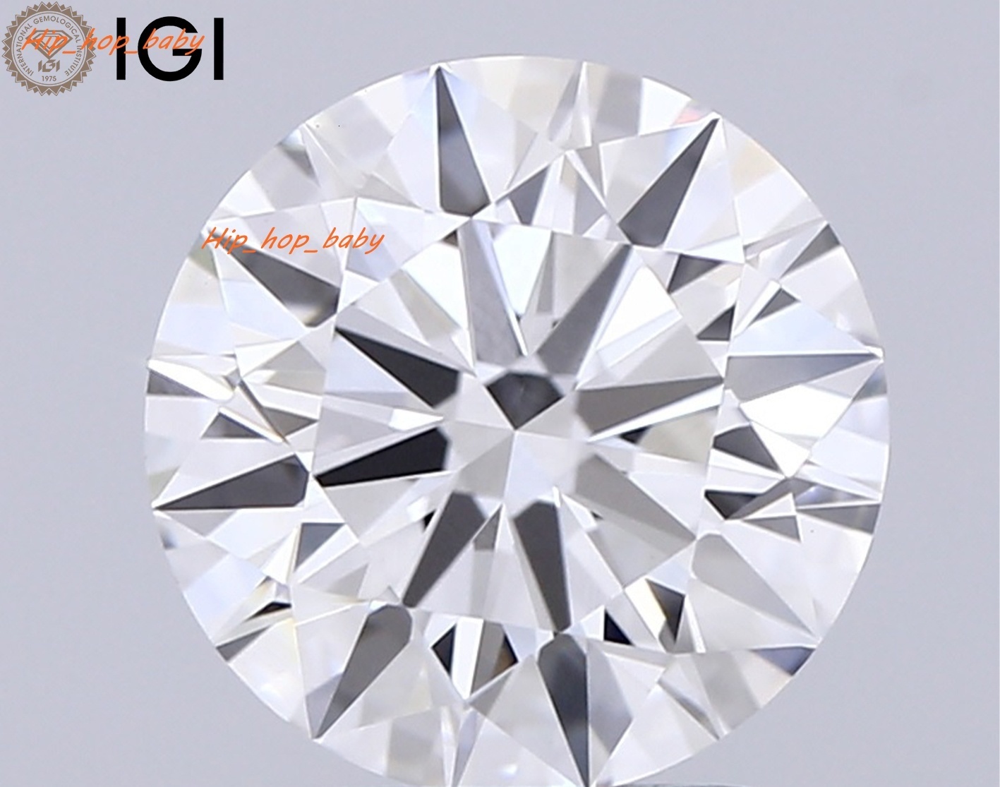 CVD Lab Grown Diamond 2.50 CT. Round Excellent Cut 8.67 MM F Color VVS2 IGI Certified For Personalized Ring or Pendent