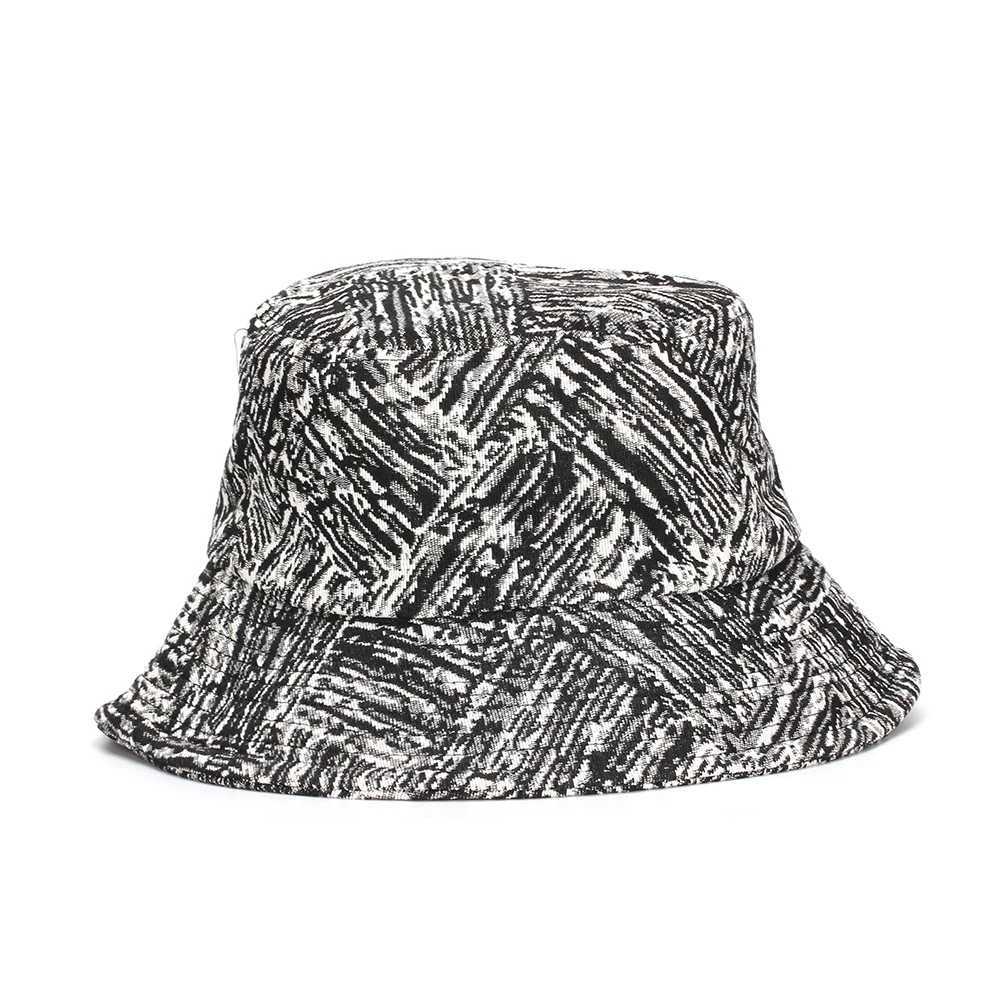 New Fashion Crossed Tie-dye Threads Sackcloth Quality Fisherman Caps for Men Women Outdoor Versatile Photo Shoot Bucket Hat Dy25 Y250707