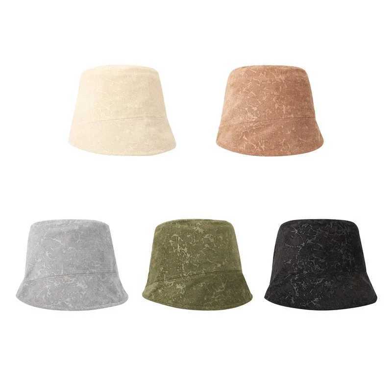 Bucket Hat Women Spring Summer Sunshade Fashion Design Sun Hat Vintage Y250707