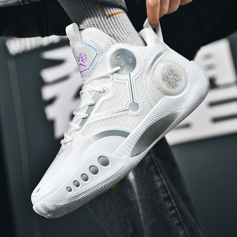 2025 New Mesh Sports shoes men women casual shoes Mesh anti slip breathable basketball shoes comfortable fashion high top sneakers