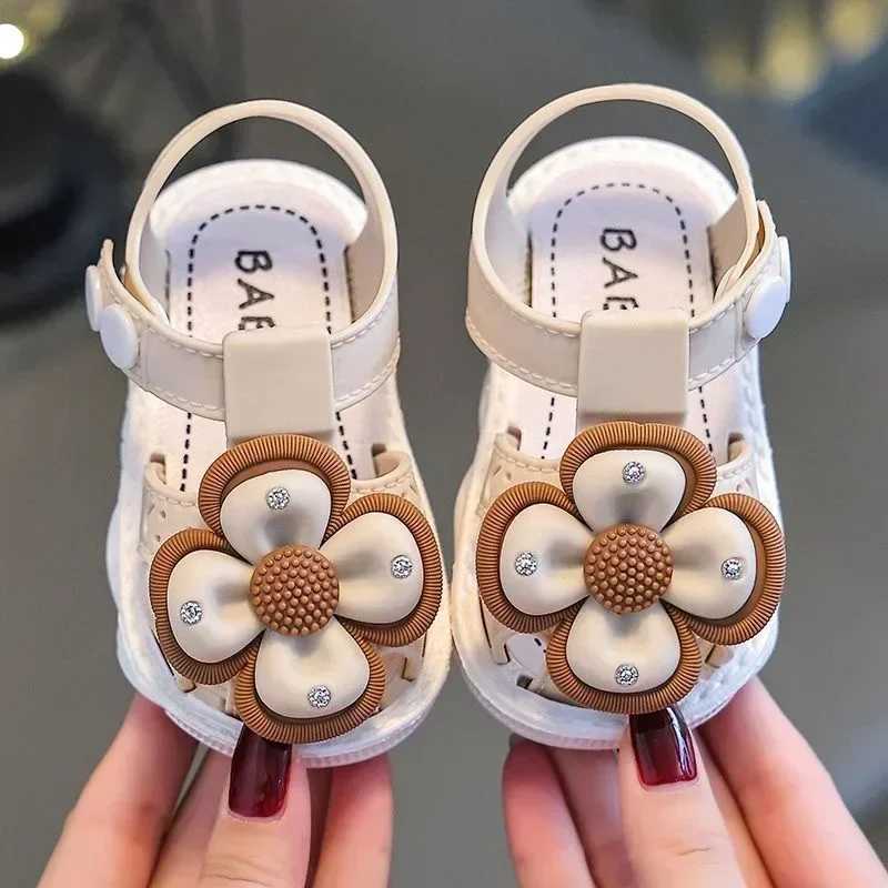 2024 Summer Baby Boys Girls Sandals Children Beach Sandals Cartoon Infant Toddler Shoes Comfortable Soft Sole Kids Student ShoesR250707