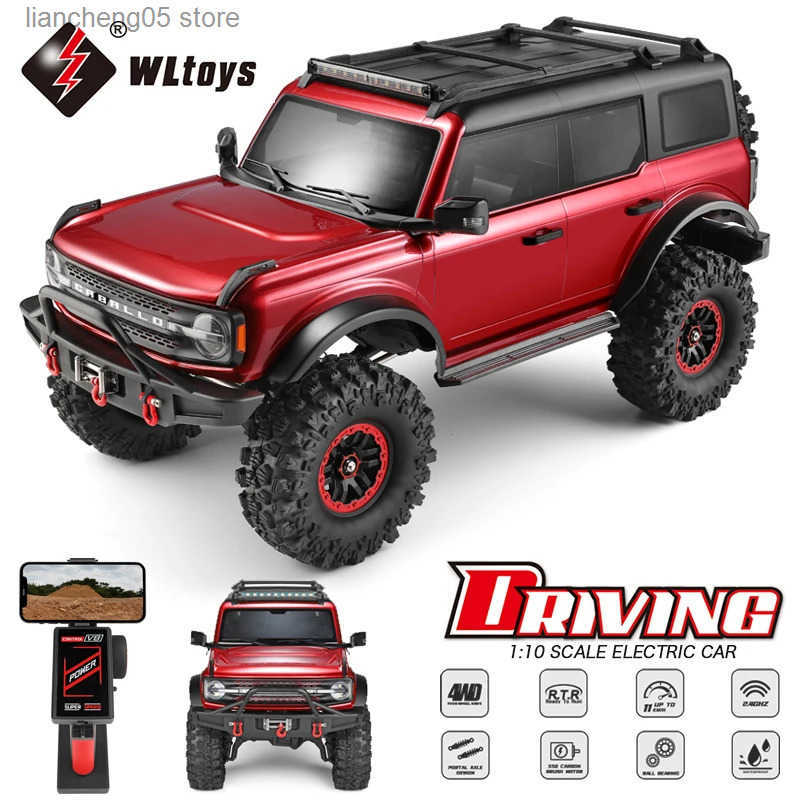 WLtoys. 104020 1/10 Professional RC Car Off Road 4x4 2.4G 4WD Remote Control Cars 45 Minutes Working Time Climbing Car Adult Toy L250708