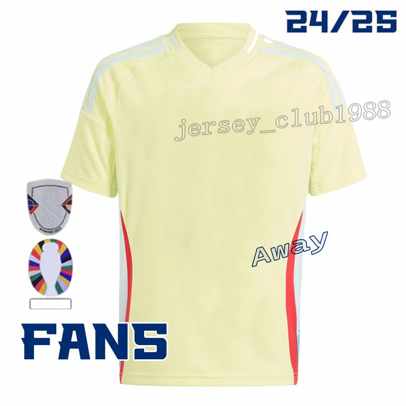 Spain Jerseys National Team Soccer Jersey Kit Home Away Colors Lightweight Athletic Material