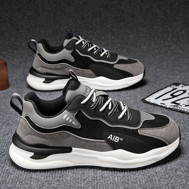Men's shoes autumn sports shoes men's casual shoes running non slip high tide shoes winter 2025s hot