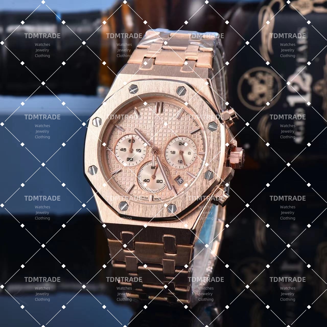 audemare watch Designer watch men Stainless steel Wrist Watches for Men New Mens Watch All Dial Work Quartz Watch Top Luxury Audemare Pidget watches 78f 731