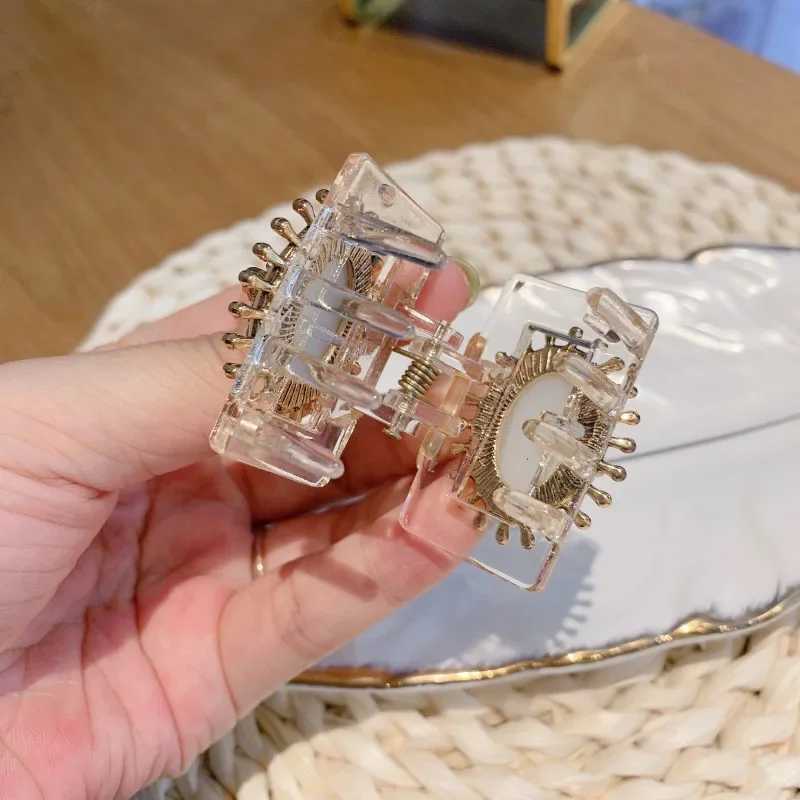 Retro Hairpins Antique Bronze Color Bee Charms Hair Claw Clips Bang Hair Clips Luxury Pearl Hairgrips Headwear Accessories Gifts Z250707