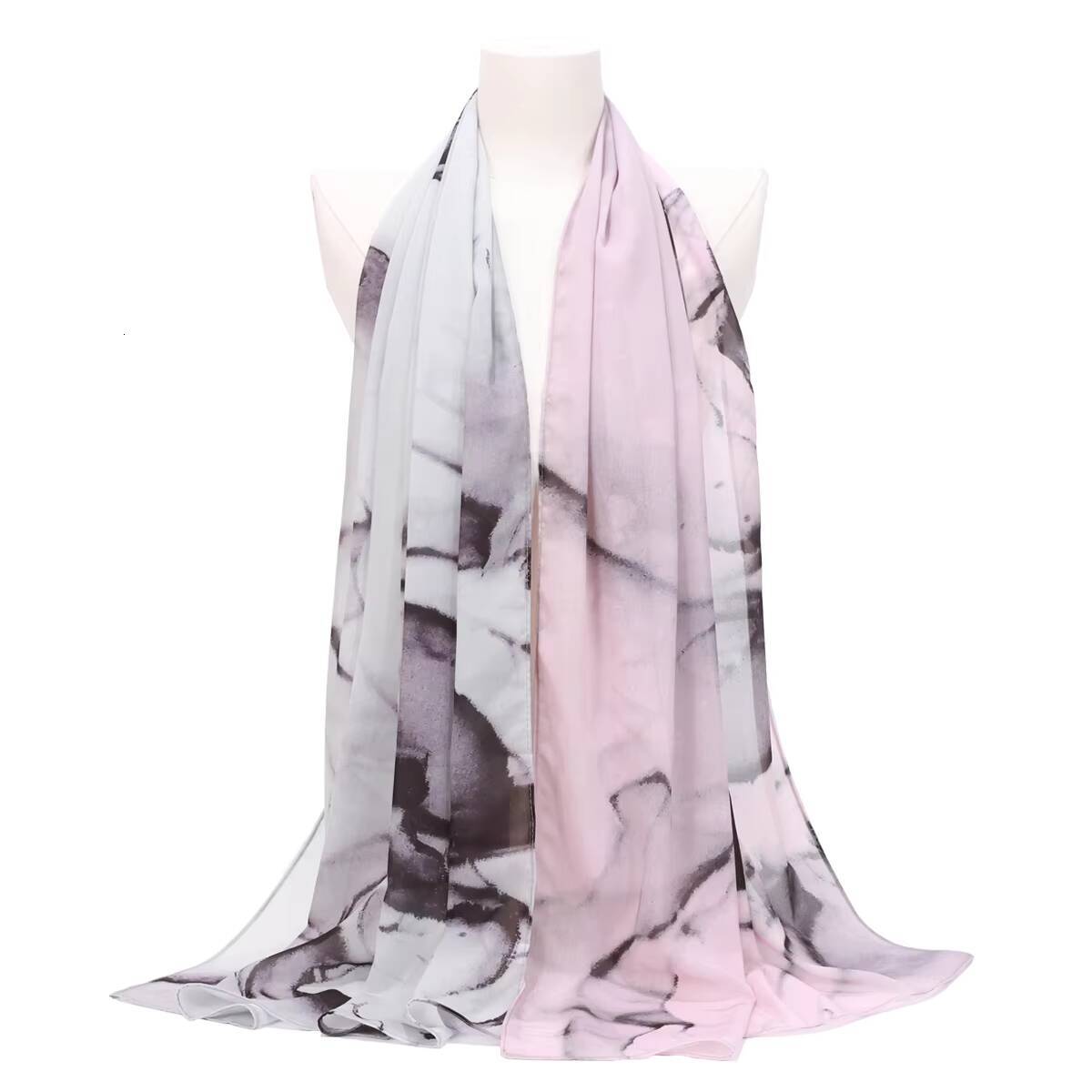Muslim Chiffon Printed Hijabs 2025 Newest Soft Breathable Turban Islamic Ladies Headscarves Shawl Wraps Gift Wholesale ddmythur