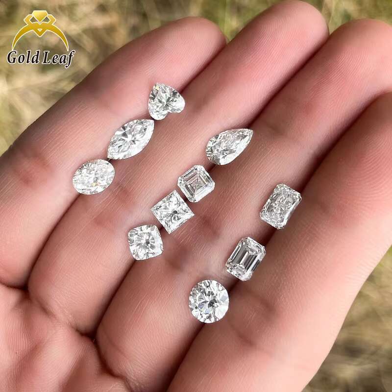 IGI Certified Oval Cut Lab Diamond DEF Color 0.5CT 1CT 1.5CT 2CT 3CT 4CT 5CT VVS VS HPHT CVD Lab Grown Diamond for Ring Making