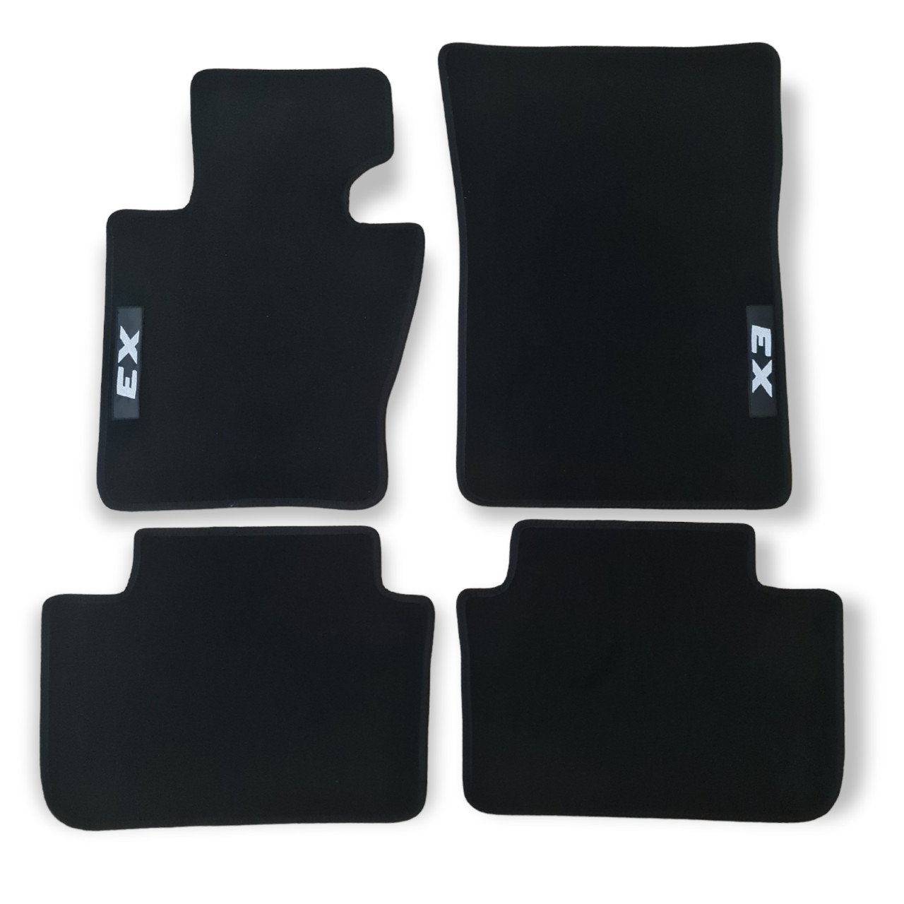 Car Floor Mats For Velour BMW X3 E83 MX3 Waterproof Black Carpet Auto Liners New