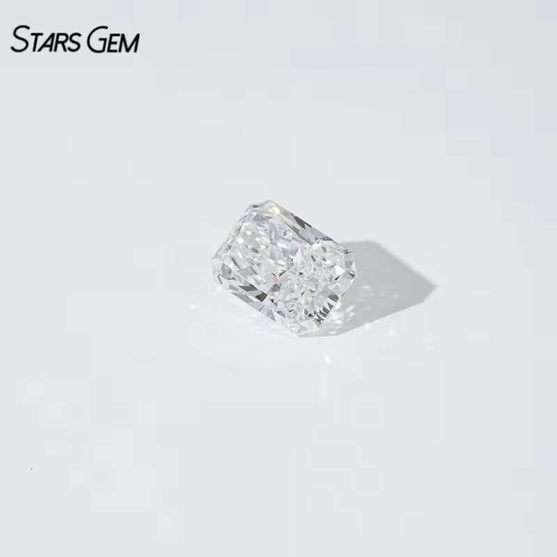 Loose Lab Created Diamond 1.0ct 2.0ct IGI Certificated Radiant Cut Lab Grown Diamond Octagon Shape 1CT HPHT CVD