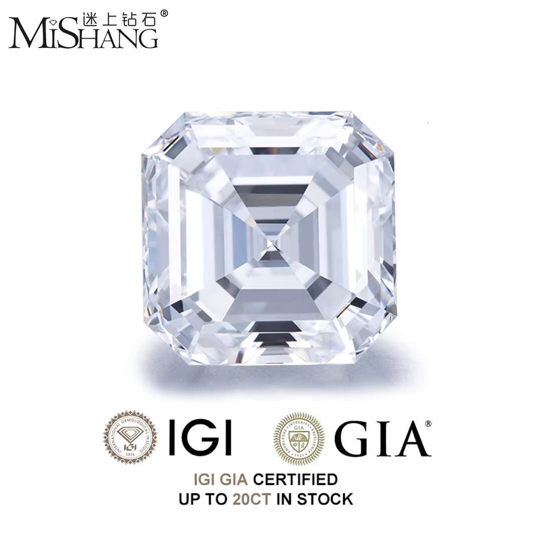 IGI GIA Certificate Excellent Cut VVS Emerald Cushion Oval Pear CVD Diamond Loose Synthetic Lab Grown Diamond