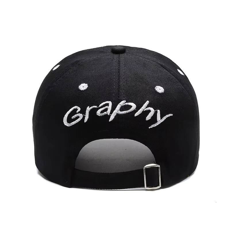 MenS Hip Hop Baseball Cap Korean Version Ins Tide Brand Summer Letter Embroidered Cap, Sun Protection Hat ddmythur