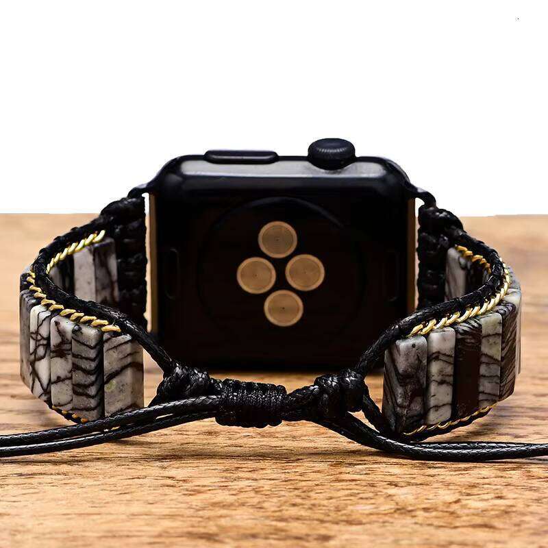 Natural Stone for Band 38mm 42mm IWatch Bracelet Smart Watch Strap Wholesale Drop-shipping