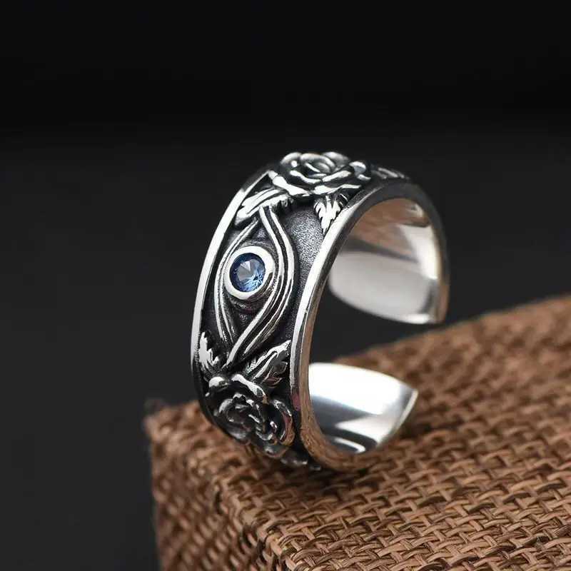 925 Sterling Silver God Eye Woman Rings Accessories Wholesale Wedding Luxury Designer Jewelry GaaBou XJ250707