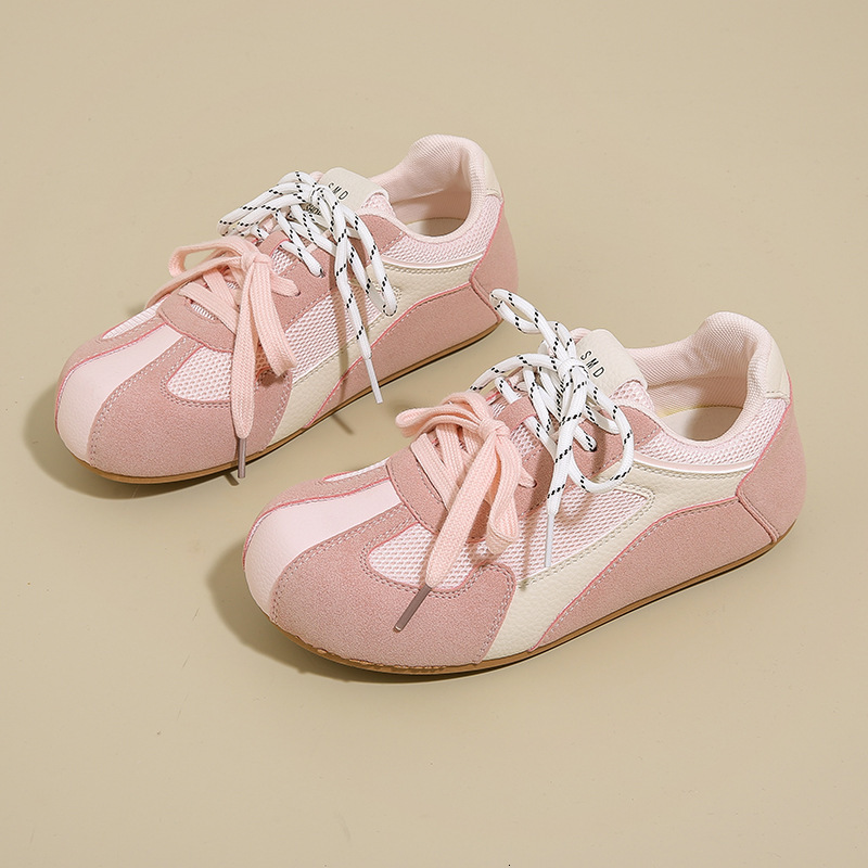 2025 White Sneakers for Women Spring New Korean Designer Style Ins Female Student Casual Flat Sports Shoes