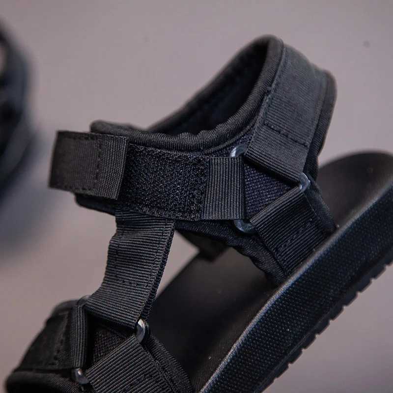Girls sports sandals boys beach shoes children velcro non-slip soft sole for indoor outdoor summer campus students R250707