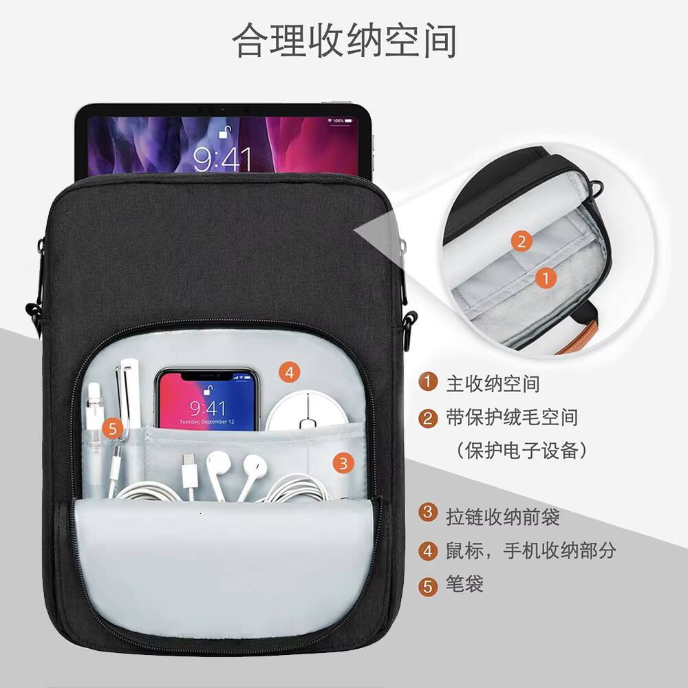 Mens Messenger IPad Organizer Womens Tablet Handheld Shoulder Crossbody Bag ddmynov ddmynov