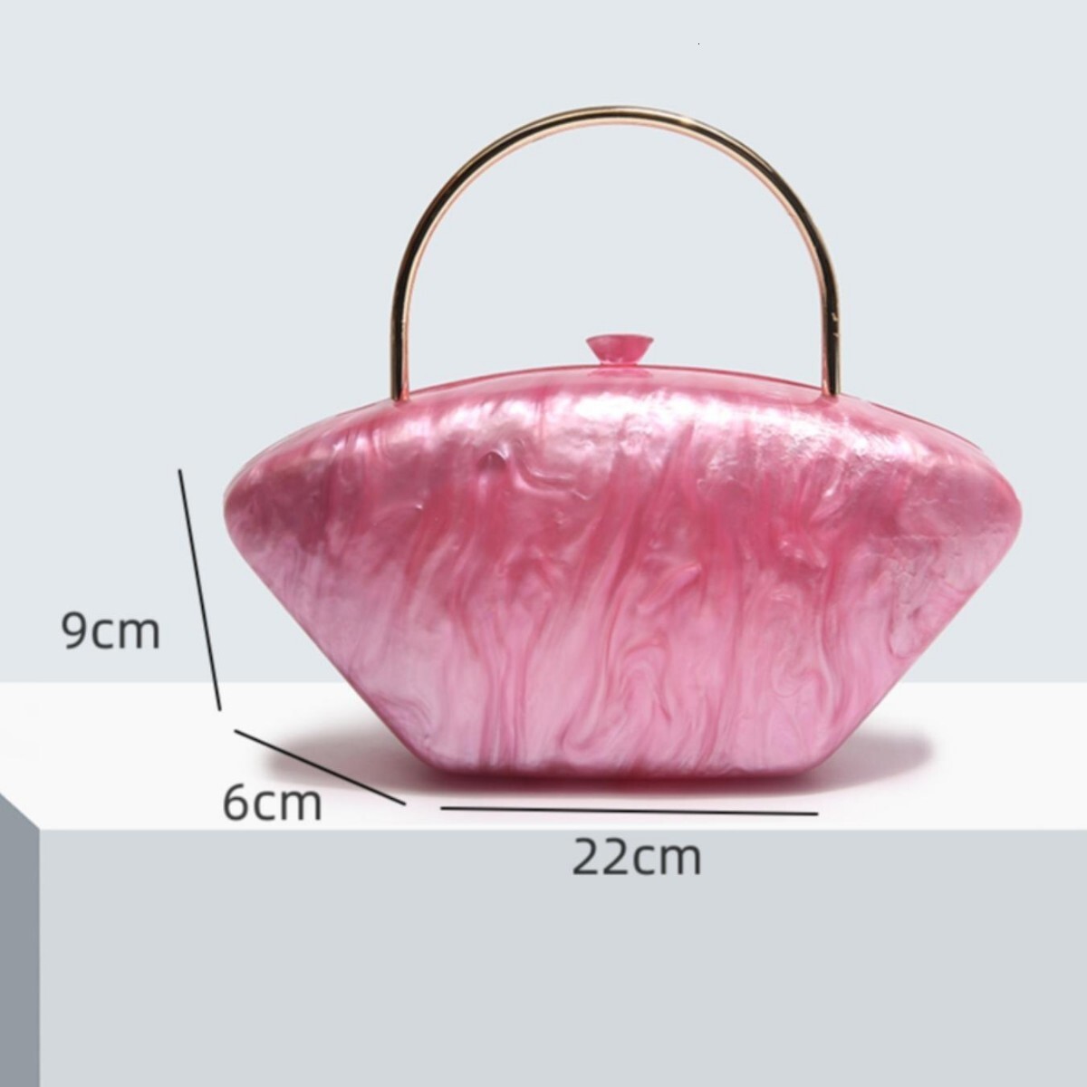 Evening bag trend acrylic pearl wallet wealth trend bag designer bag shoulder bag crossbody bag good luck bag women s handbag