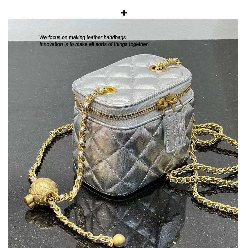 Designer bag 99 New Argyll Mini Niche Design High-end Feel Single Shoulder Handbag Chain Box Versatile Women's Bag Fashionable Soft