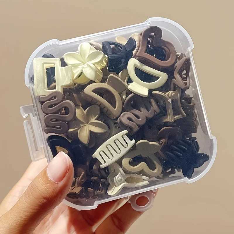 10/20/30pcs Beige Mixed Pack Small Clips Cute Girl Accessories - Perfect for Daily Use Special Occasions or Travel Gifts Y250707