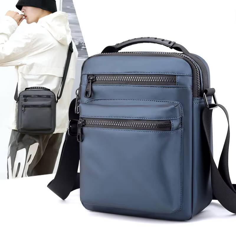 Man Classic Messenger Bag Mens Multifunction Shoulder Sling Pack Nylon Business Crossbody Flap Male Simple Handbags ddmynov