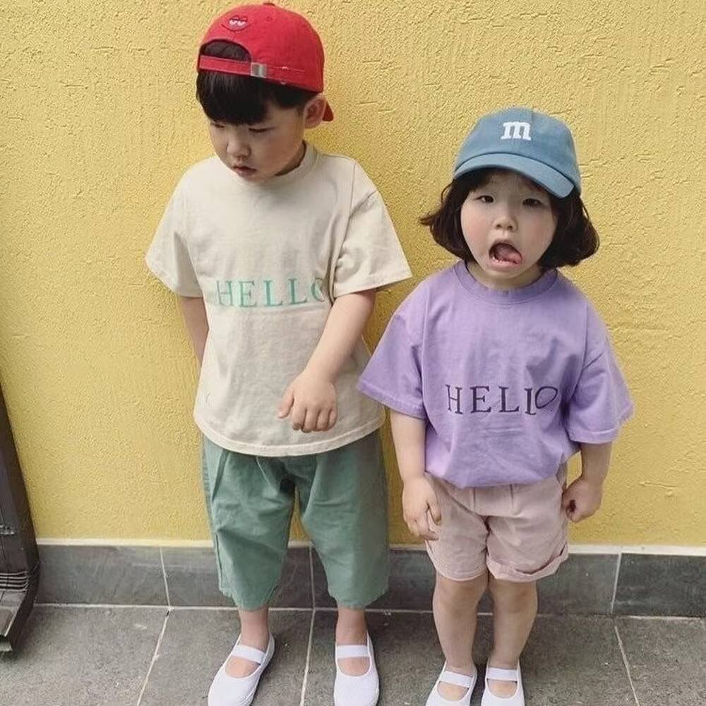 Childrens Thin Visor Handsome Letter Baseball Cap Outdoor Sun Hat ddmythur