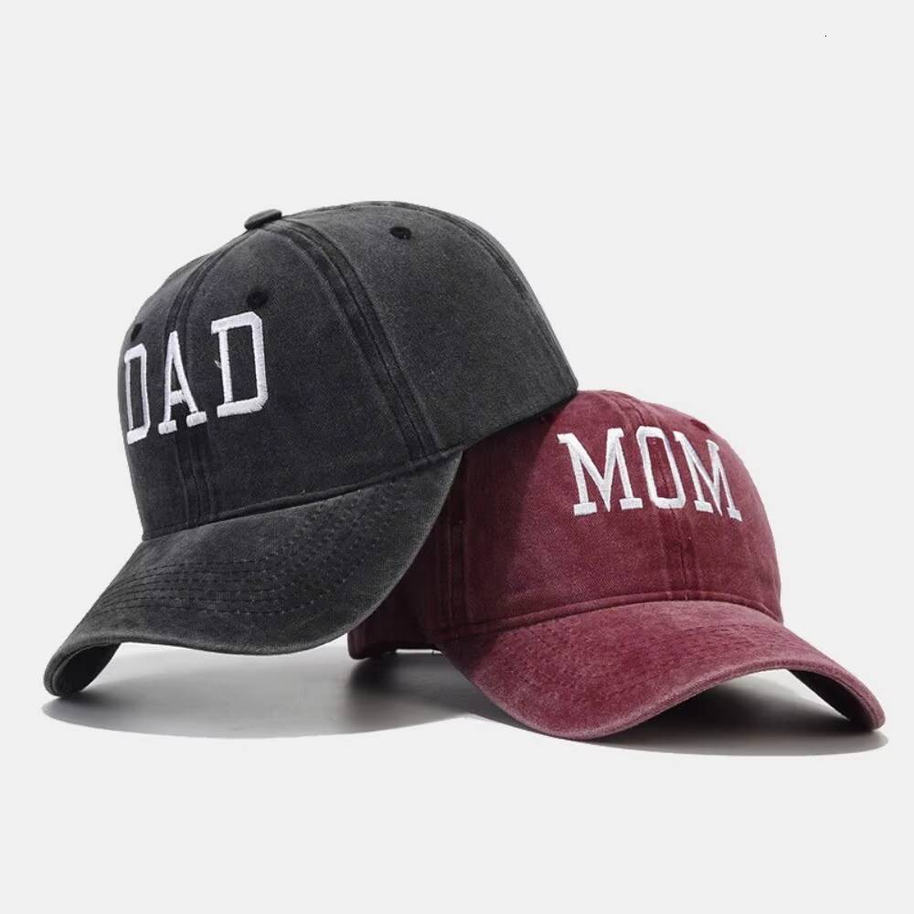 DAD MOM Embroidery Cotton Baseball Fashion Women Men Sport Visors Snapback Cap Sun Hat Breathable Outdoor Caps ddmythur