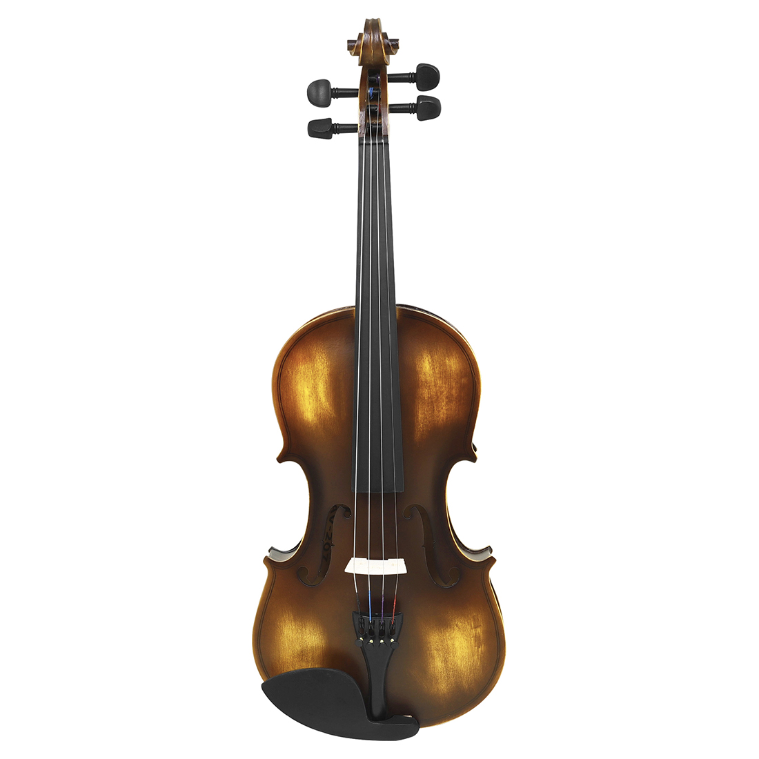 Hot Wholesale matte AV-207 Violin Cheap Prices Handmade Basswood Body Accessories 4/4 Solid Wood Material Violin With Case