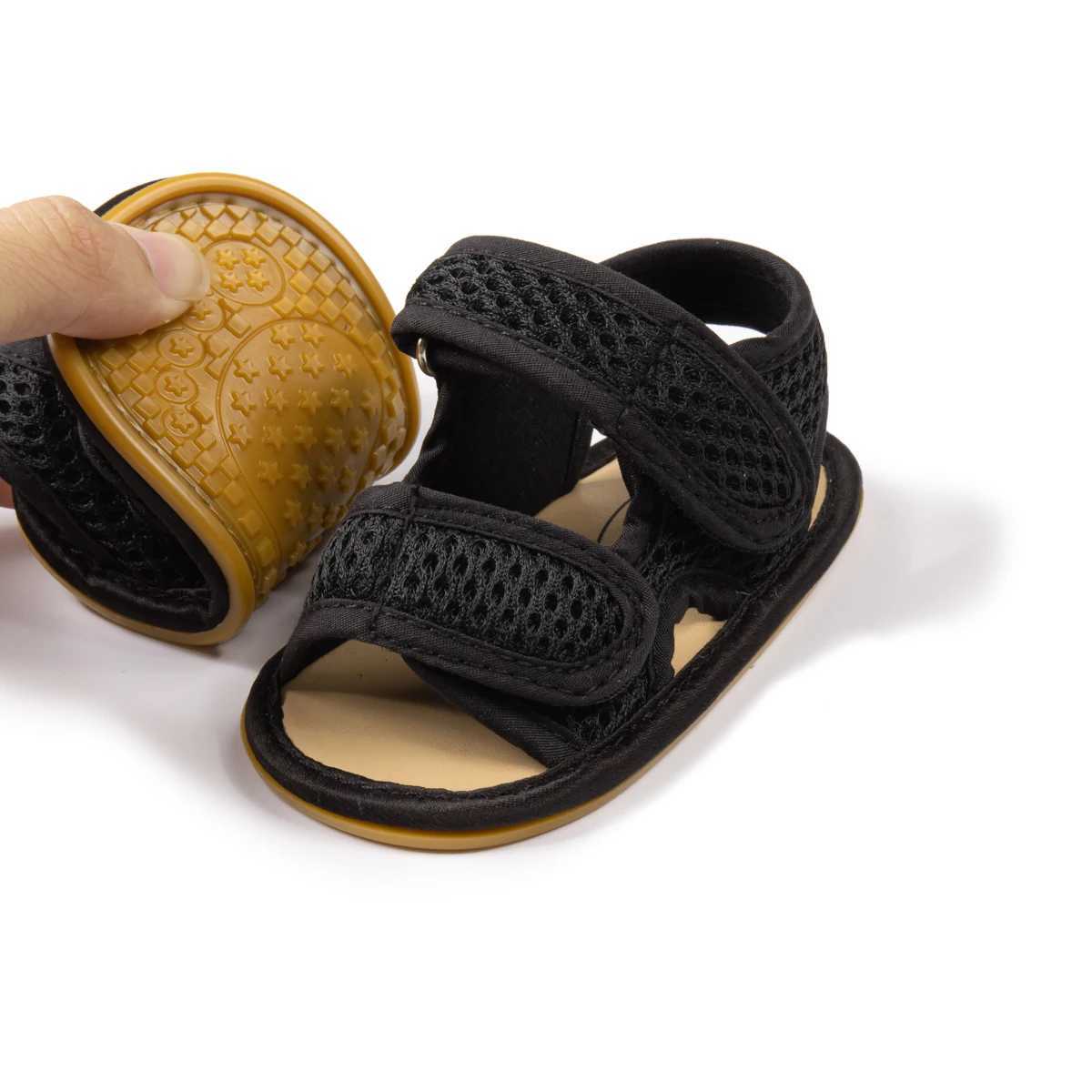 Summer New Baby Shoes Boys Girls Casual Sandals Comfortable Rubber Soft Anti-Slip Sole Lightweight Toddler First Walkers R250707