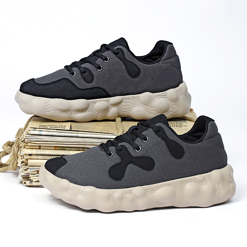 Painted travel shoes, ugly-cute shoes, bubble shoes, fashionable height-increasing thick-soled dad shoes