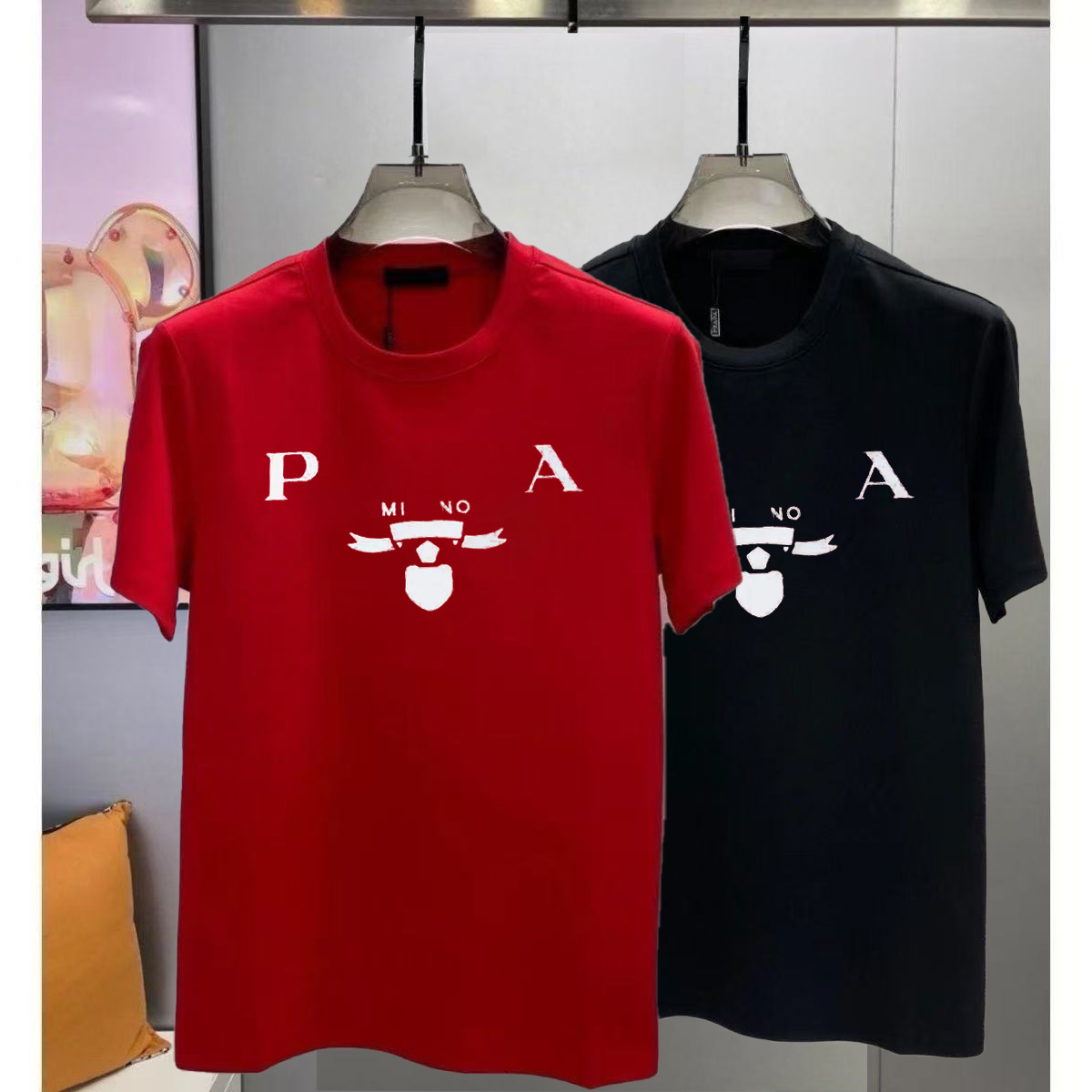 Mens Designer t shirt Spring Summer shirts Casual Cotton Round Neck printing Short Sleeve Comfortable Quality Breathable European American Sizes 5A