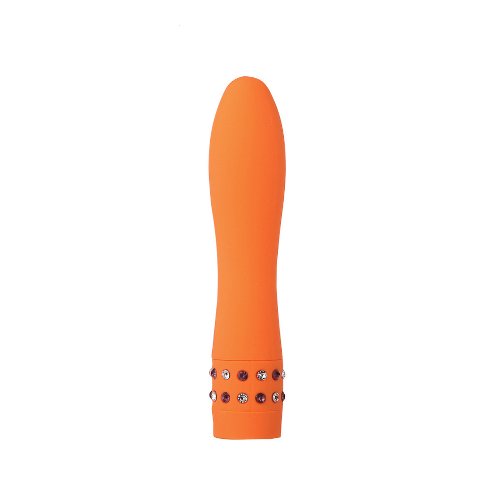 Little Golden Monkey Vibrating Rod Women's Massage Stick Mini AV Vibrator Female Self-Pleaser Sex Toy