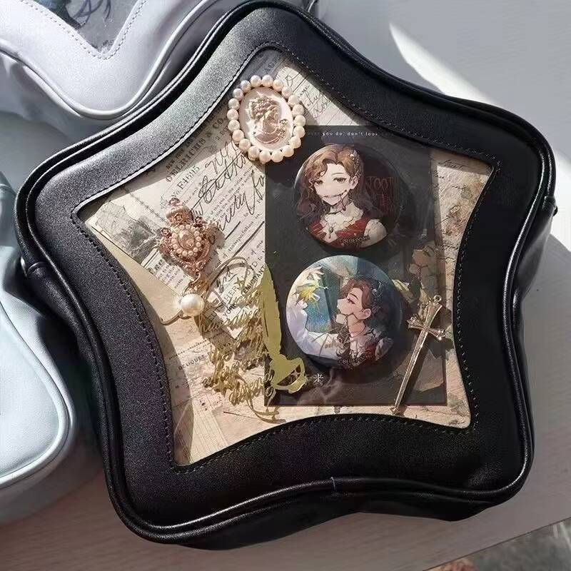 Original Cute Kawaii Ita Anime Five Pointed Star Two-dimensional Crossbody Street Fashion Ulzzang Shoulder Bag ddmynov