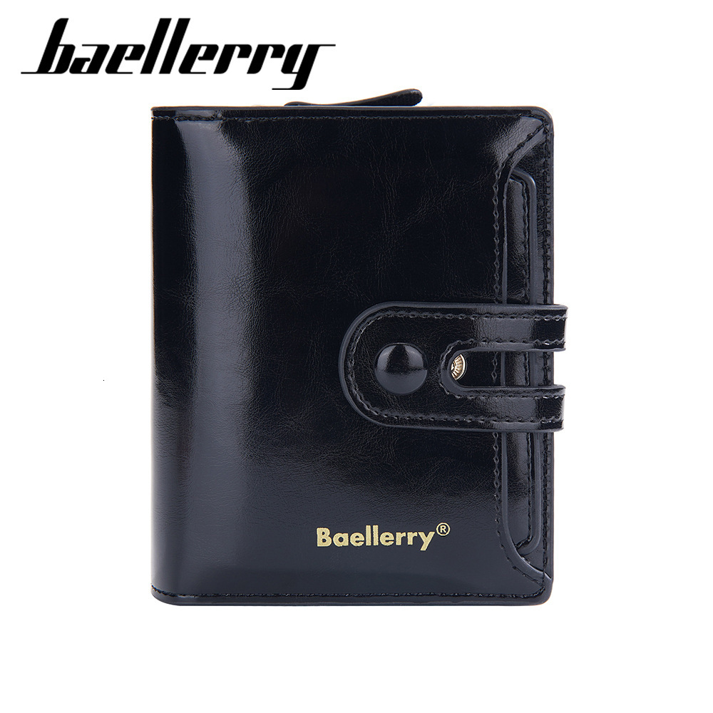 Designer New High-end Card Holder Integrated Short Oil Wax Leather Student Ins Coin Purse Wallet Light Luxury Women's Bag