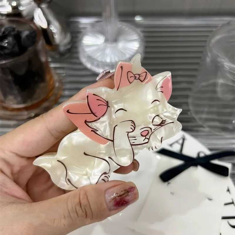 Creative Cute Cartoon Cat Hair Clip Animal Acetate Claw Clip Girls Crab Hair Clip Personality Clip Hair Accessories for Women Z250707