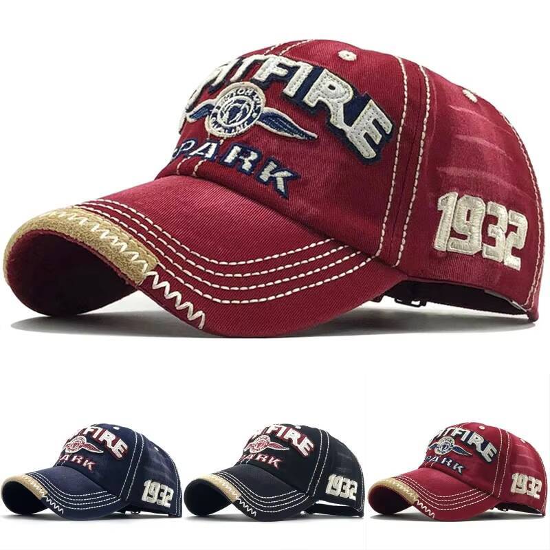 Men Women Cotton Embroidered Letter Printed Baseball Cap Cowboy Hip Hop Dance Club Snapback Hat Visors Summer Sports Sun Hats ddmythur