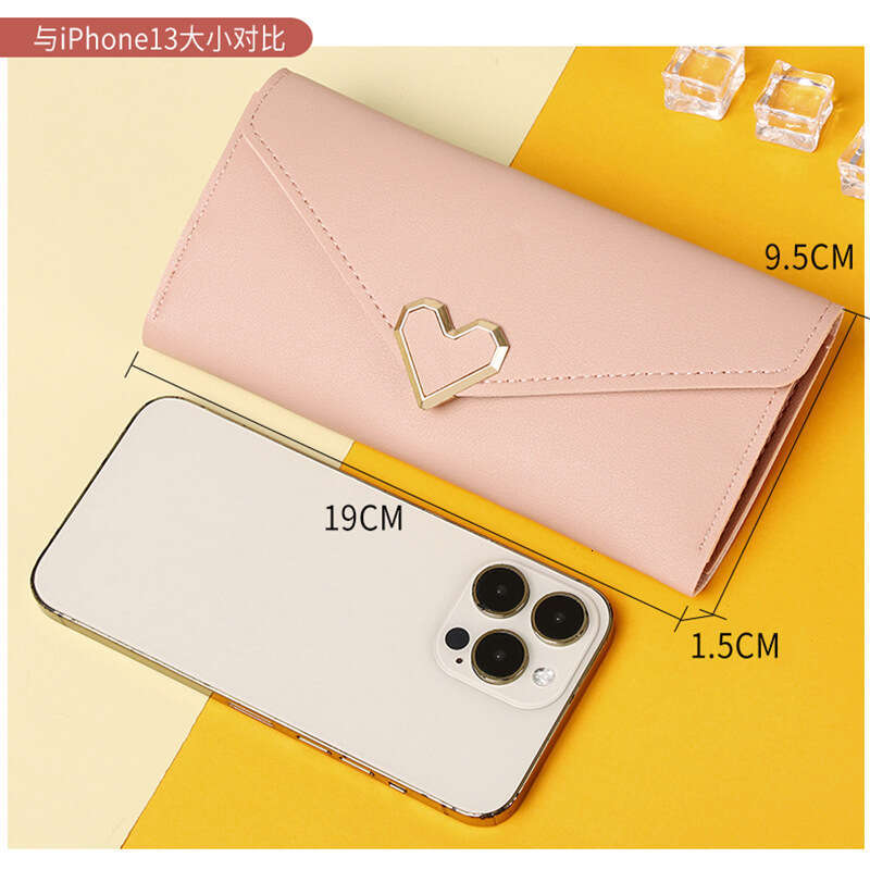 Hot Selling New Women's Long 70% off Coin Purse Korean and Japanese Cute Female Student Card Holder Wallet