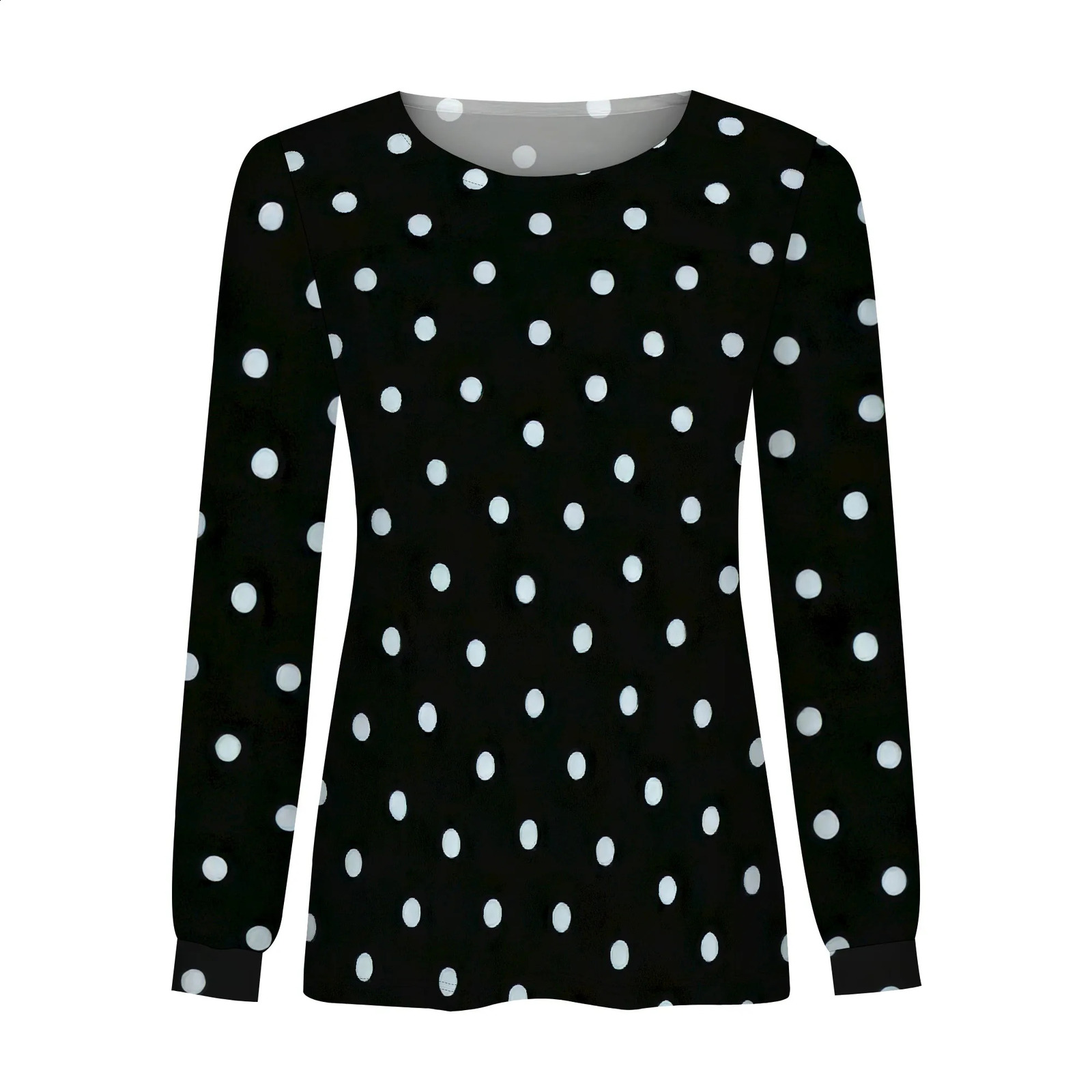 Womens Fall Long Sleeve Tunic Tops for Leggings Crewneck Casual Blouse T-Shirt 250703