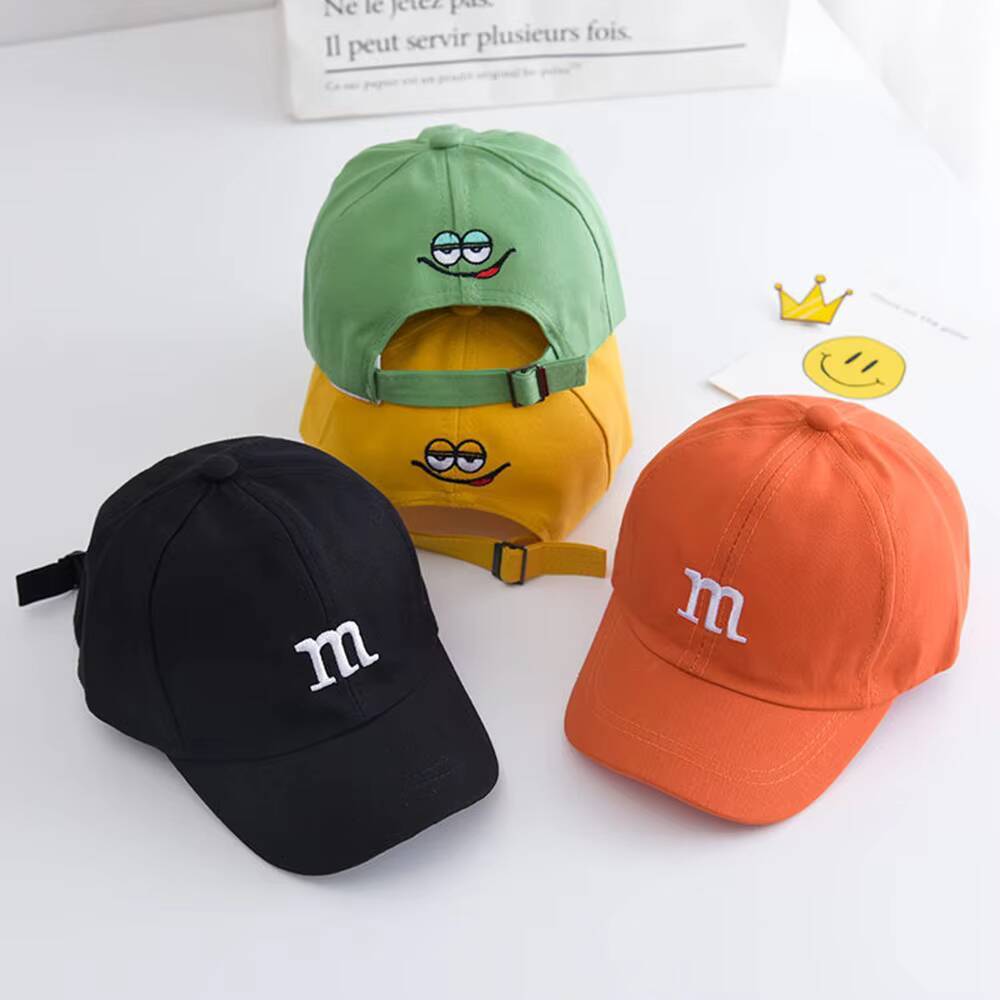 Childrens Thin Visor Handsome Letter Baseball Cap Outdoor Sun Hat ddmythur