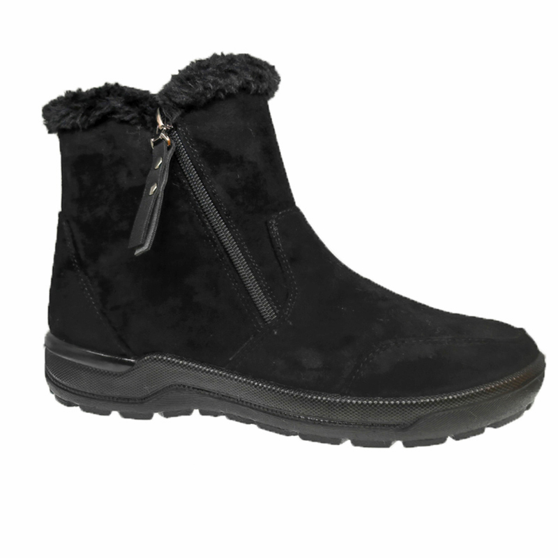 Women's Insulated Winter Boots with Faux Fur Liner and Convenient Zipper Entry