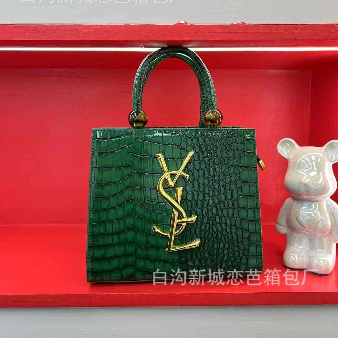 Designer 2025 New Beaded Fashion Handbag Stone Pattern Tote High-end Shoulder Crossbody Light Luxury Women's Bag