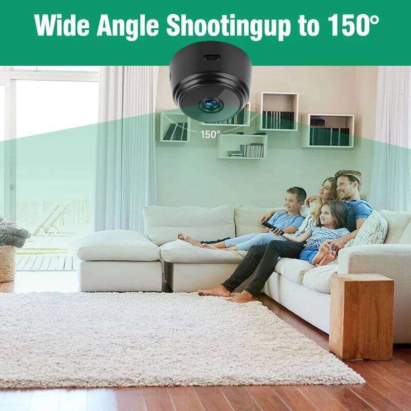 A9 Wifi Security Monitoring Wireless Video Mini Recorder Voice Camera Smart Home For Infants And P