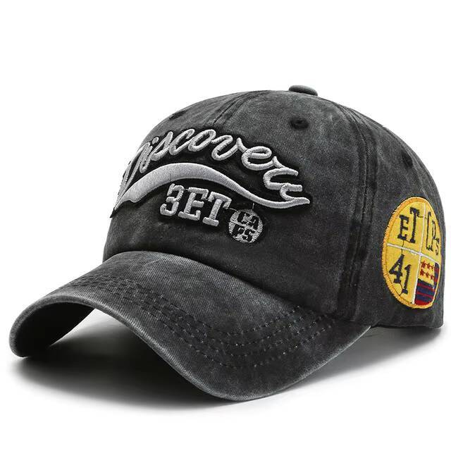 2022 Summer Women Men Baseball Cap Fashion Letter Embroidery Snapback Vintage Washed Cotton Unisex Hip Hop Sun Hat Casquette ddmythur