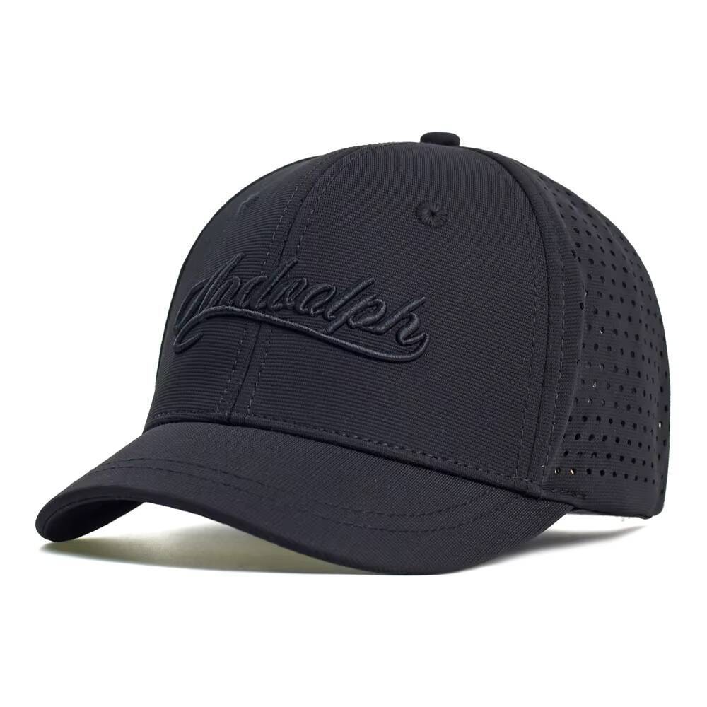 Mesh Short Brim Back Closed Baseball Cap Men Women Breathable Snapback Hats Fitted Dad Hat Adjustable Solid Trucker Style ddmythur
