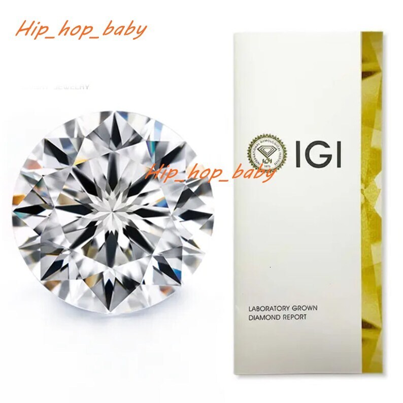 VVS1 Round D E F Color Synthetic Loose Diamond Lab Grown Diamond Wholesale With IGI Certificate