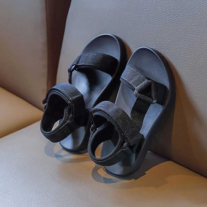 Girls sports sandals boys beach shoes children velcro non-slip soft sole for indoor outdoor summer campus students R250707