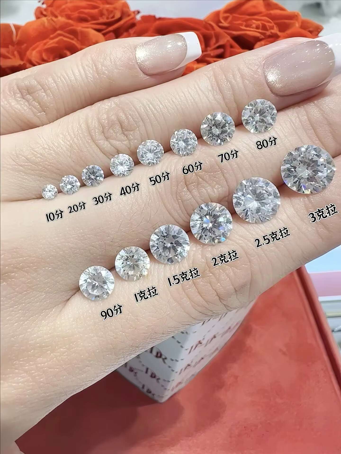 High Quality 1ct 1.5ct Lab Grown Loose Natural Diamonds VS1 VS2 Excellent HPHT CVD IGI GIA Certified VVS