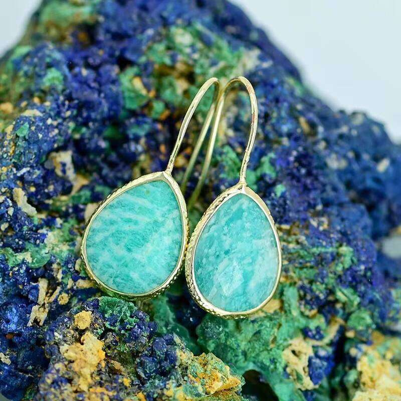 Elegant Edge Bohemian Chic Earrings Water Drop - Shipped