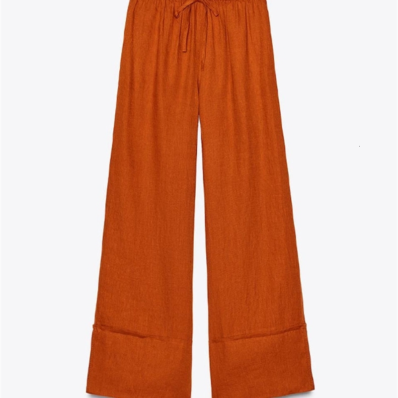 Casual Solid Shirt Pants Suit Women Lapel Single Breasted Loose Shirt Wide Leg Drawstring Trouser 2025 Spring Fashion Female Set 250703