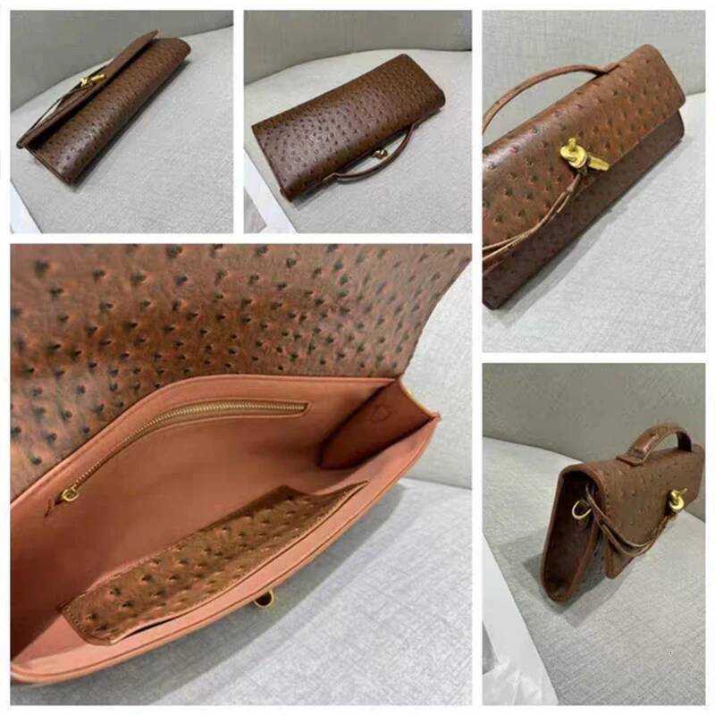 New Genuine Leather Woven Trendy Clutch High-end Golden Knot Crossbody Bag Brand Design Shoulderbag Baguette Handbag Hot high-quality